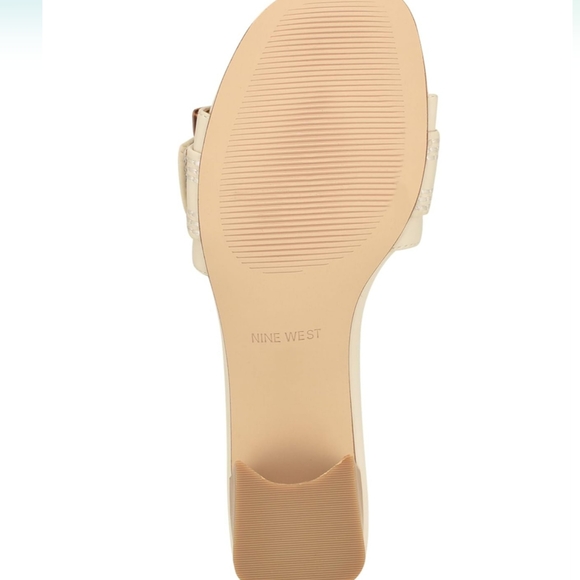 NWOT  Nine West Women's Garta Buckle Slide Sandals Size 9.5 - Picture 3 of 14